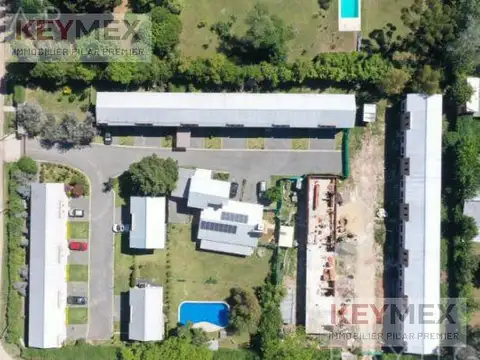 CASA dúplex  VENTA PILAR KM 50 DE 2 DORMITORIOS pileta parrilla JARDIN SEGURIDAD  APTO HIPOTECARIO