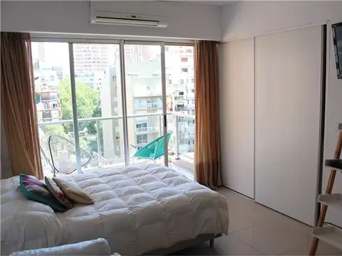 Alquiler monoambiente amueblado en Las Cañitas