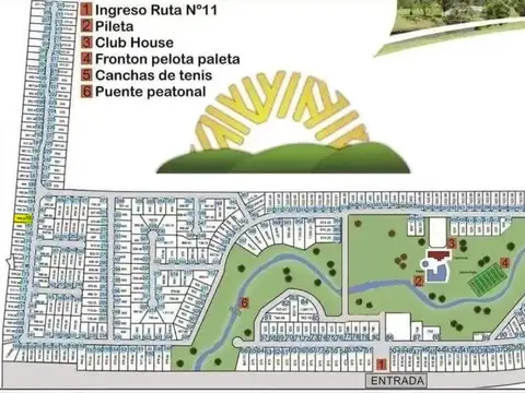 Terreno en barrio privado Costa del Sol, Mar Chiquita