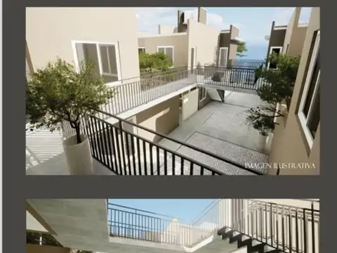 Departamento 2 ambientes con 1 baño