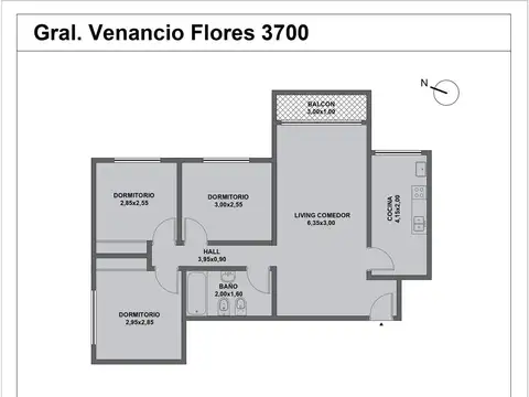 General Venancio Flores 3700