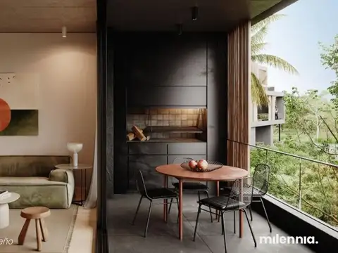Departamento 4 ambientes con 2 baños