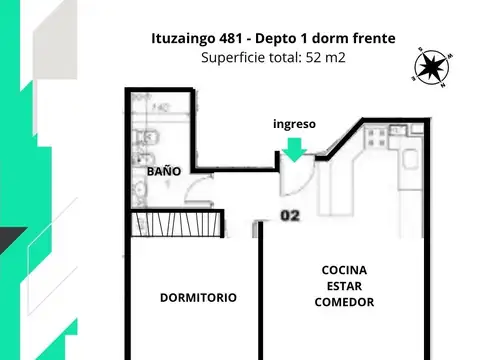 Ituzaingo 481, 100