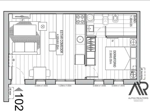 Departamento en Venta en Aguada , USD 95.000