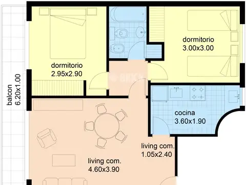 AV. SAN MARTIN AL 3500 5°