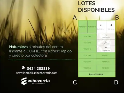 TERRENOS/FRACCIONES/LOTEOS - LOTEOS - OTRAS ZONAS, RESISTENCIA