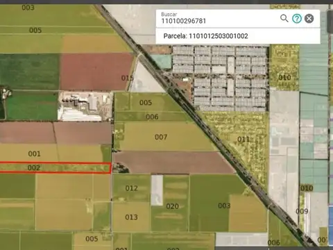 Terreno en Venta de 61755,0 m2