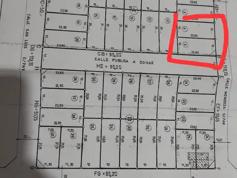 Terreno en venta en San Carlos Centro