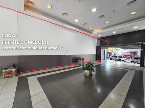 ALQUILER Local Comercial Olivos Avenida Divisible Seguridad