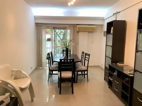 3 AMBIENTES DOS BALCONES CON O SIN MUEBLES SOLO CAUCION