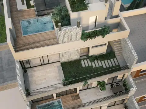 Departamento Monoambiente con 1 baño