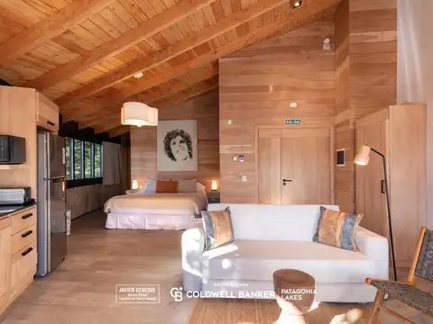Loft de 45m2 · Equipado, con vistas y acceso directo al lago Nahuel Huapi · Villa la angostura