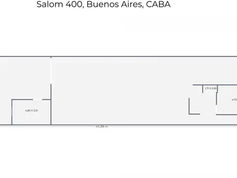 Terreno en Venta en Barracas, USD 270.000