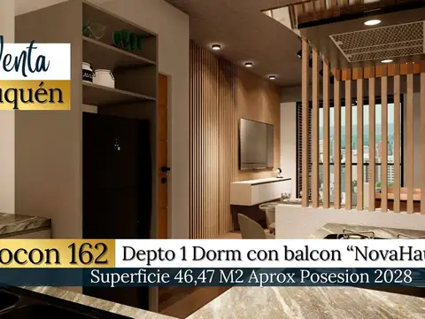 VENTA DPTO 1 DORM EN POZO . CHOCON 162 NEUQUÉN