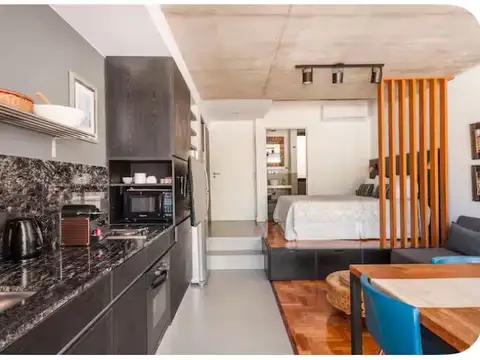 monoambiente en alquiler temporal en Palermo Hollywood-amanities