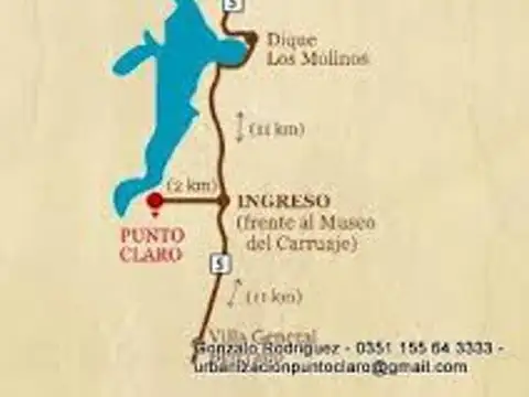 Punto Claro LOS REARTES CALAMUCHITA CORDOBA 100