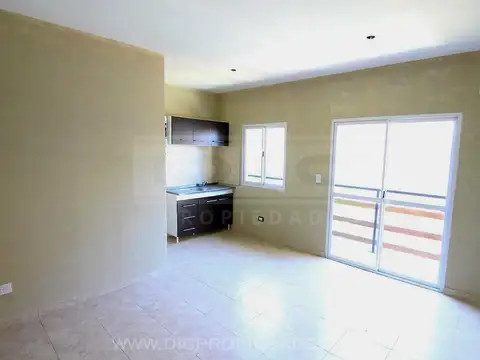 Departamento Monoambiente con 1 baño