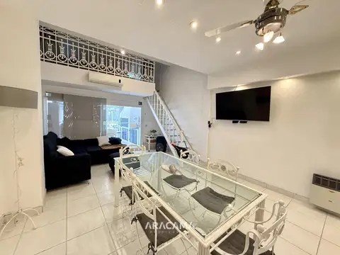 Departamento 2 ambientes con 2 baños