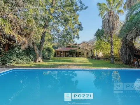 CASA 4 DORM, PLAYROOM, PISCINA. CASCO de PACHECO - TIGRE - POZZI INMO