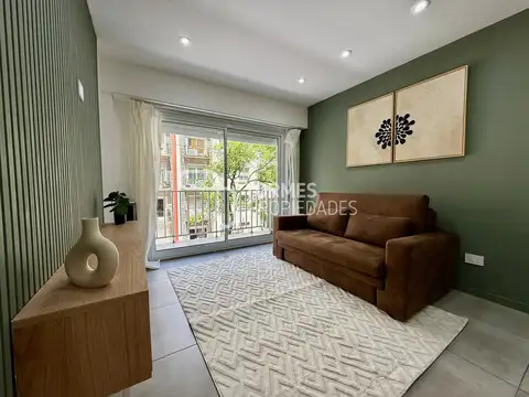 Departamento 2 ambientes con 1 baño