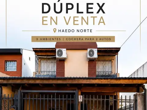 PH Dúplex en Venta 3 Ambientes en Haedo Norte - Apto Crédito Cochera para 2 Auto