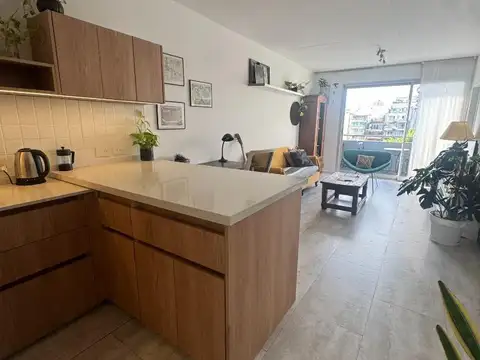 Departamento 2 ambientes con 2 baños