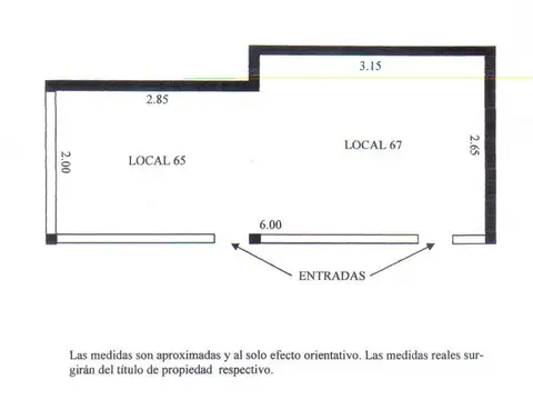 Local en Venta en San Nicolás, USD 30.000
