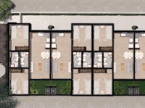 Depto Tipo Casa en Venta de 3 ambientes