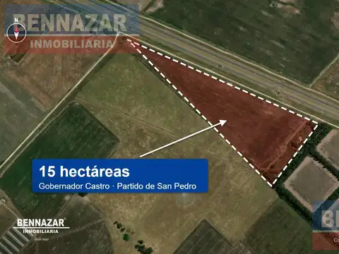 Venta Campo 15 Hectáreas en Gobernador Castro