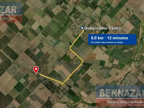 Venta Campo 15 Hectáreas en Gobernador Castro