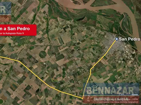 15 Hectareas  Gobernador Castro Ruta 9  Km180