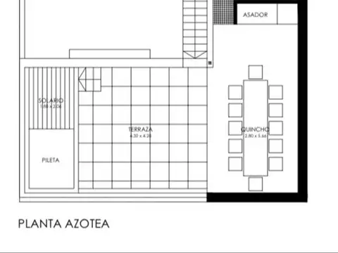 Depto Tipo Casa en Venta 1 año
