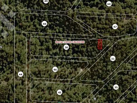 VENTA TERRENO 600 M2 - Bº KALEUCHE ALTO - SAN MARTIN DE LOS ANDES