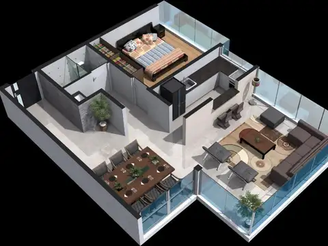 Departamento en Venta de 3 ambientes