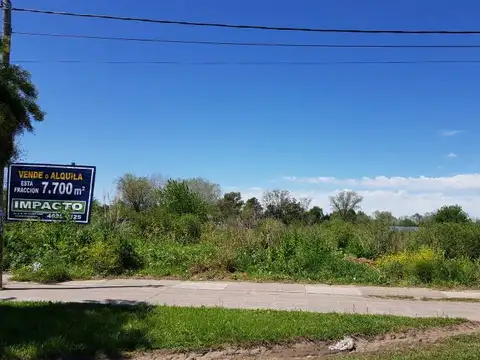 Terreno en Venta 10  mts Fondo