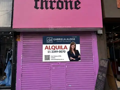 Alquiler de Local pleno centro de Caseros, Tres de Febrero