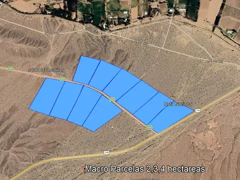 Terreno en Venta en Barreal, USD 23.000