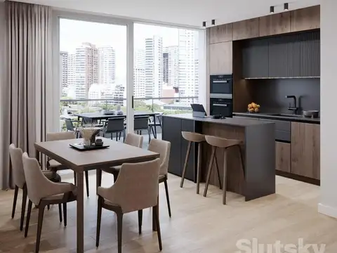 Departamento 2 ambientes con 1 baño