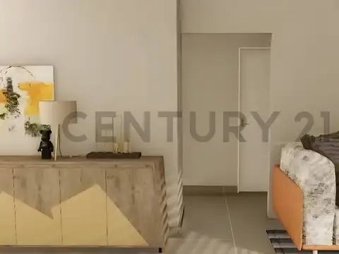 Departamento 2 ambientes con 1 baño