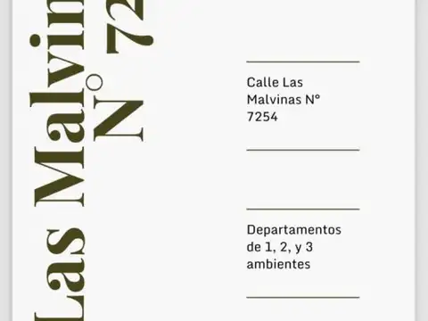 Venta de Departamento MONOAMBIENTE en Martín Coronado