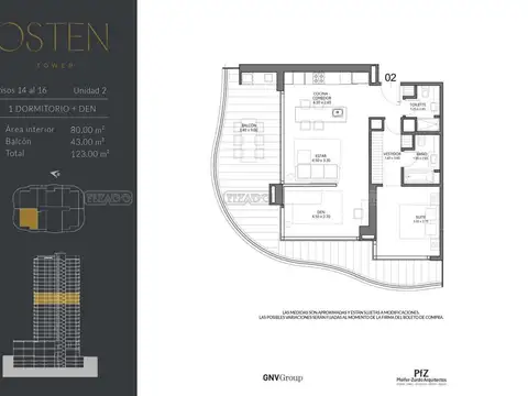 Departamento en Venta en Belgrano Chico, USD 630.000