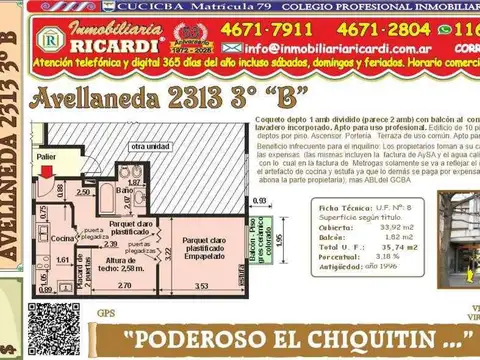$ 650.000 y nada mas solo abona luz y gas que consuma