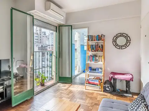 Departamento 2 ambientes con 1 baño