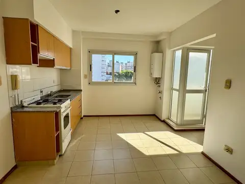 Departamento de 1 dormitorio con 2 balcones microcentro apto credito de Rosario