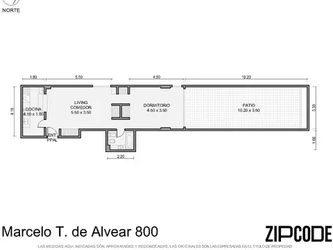 Marcelo Torcuato De Alvear 800