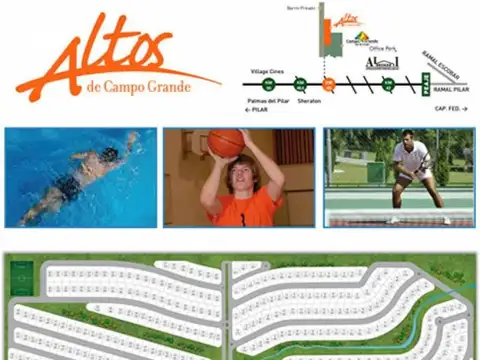 Terreno Lote  en Venta ubicado en Altos de Campo Grande, Pilar, G.B.A. Zona Norte