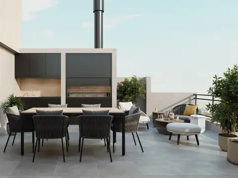 Departamento 3 ambientes con 2 baños