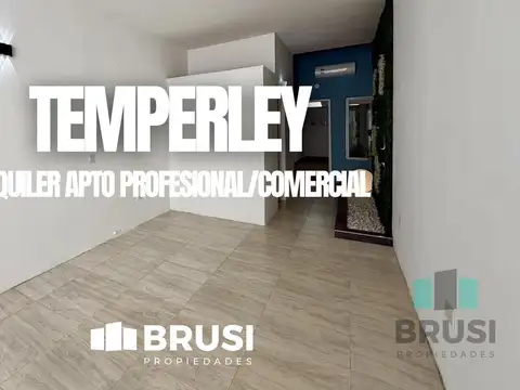 DEPARTAMENTO APTO PROFESIONAL EN ALQUILER - TEMPERLEY