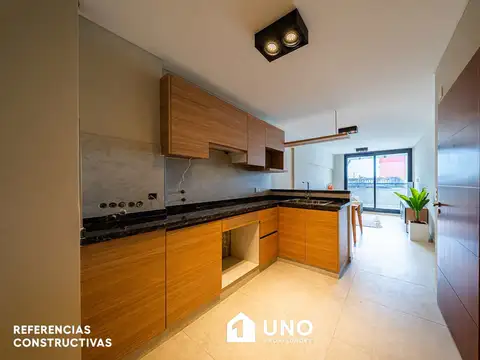 Santa Fe y Santiago - Amplio Dpto de 1 Dormitorio Externo. Posibilidad cochera.