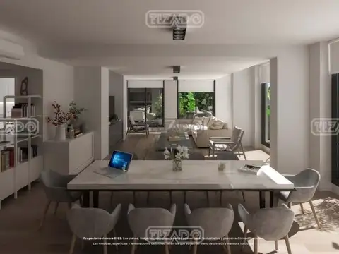 Departamento 2 ambientes con 1 baño